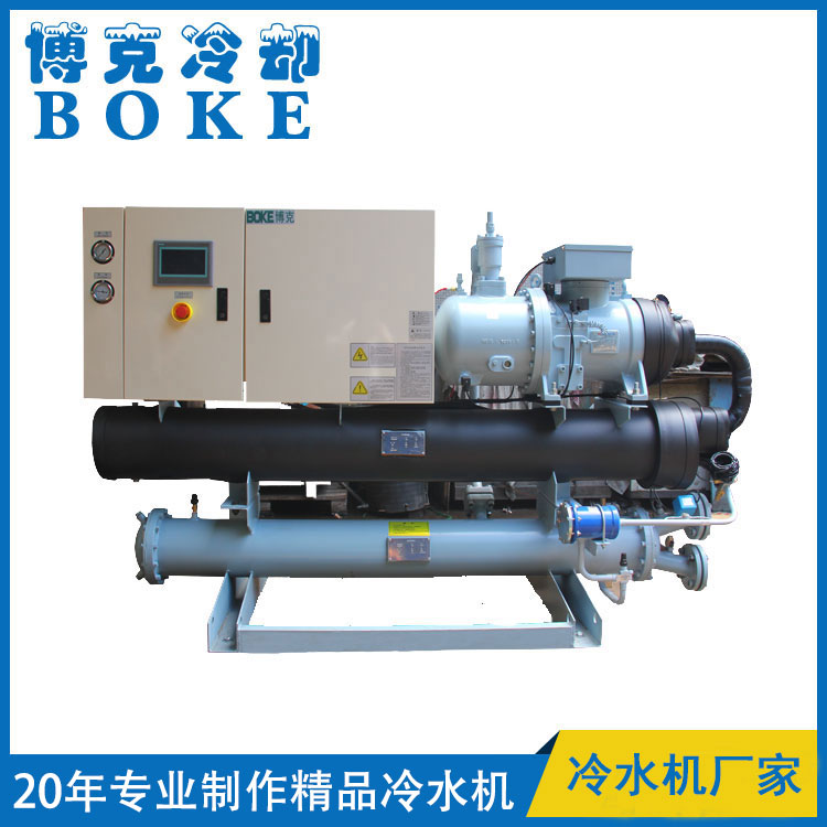 高頻淬火機(jī)淬火液冷卻用水冷螺桿式冷水機(jī)